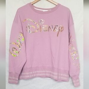 NWT, Disney, Walt Disney World 50th Anniversary, Cropped Pull Over Sweater.